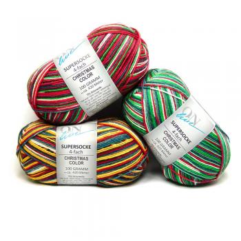 ONline Supersocke 4-fach Sortierung 362 Christmas Color